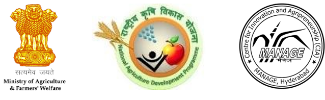 Ministry of Agriculture and Farmers' Welfare · PM-RKVY · MANAGE-CIA, Hyderabad